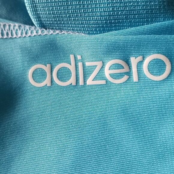 Adidas Adizero Golf Shirt Blue Size Large - Picture 4 of 7